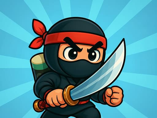 Ninja Sprung-Kampf