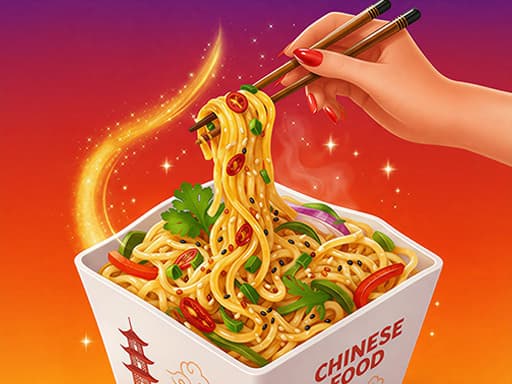 Jeu de cuisine chinoise et asiatique