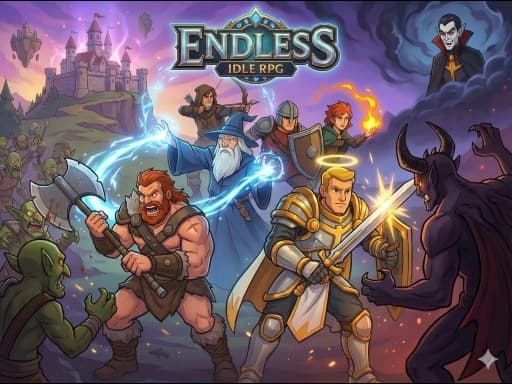 Endless idle RPG